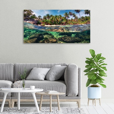 Foto quadro su tela Spiaggia tropicale