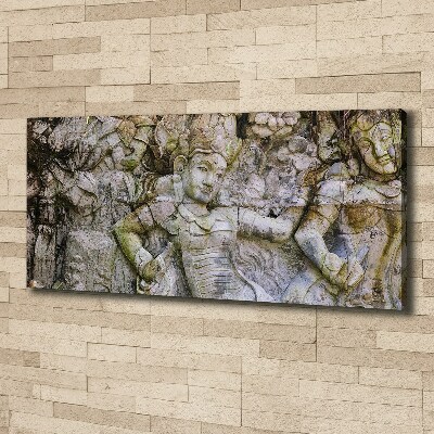 Quadro stampa su tela Scultura in pietra