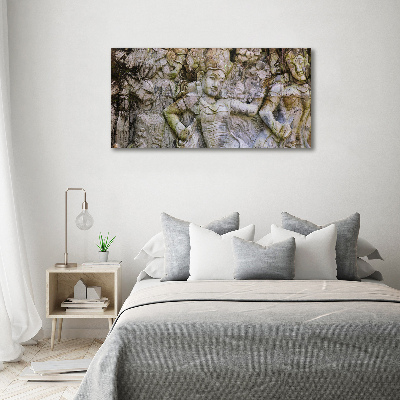 Quadro stampa su tela Scultura in pietra