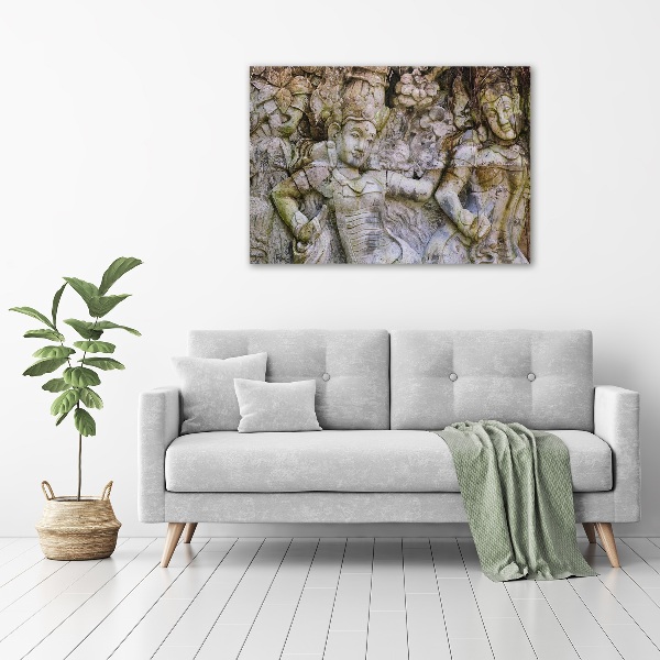 Quadro stampa su tela Scultura in pietra