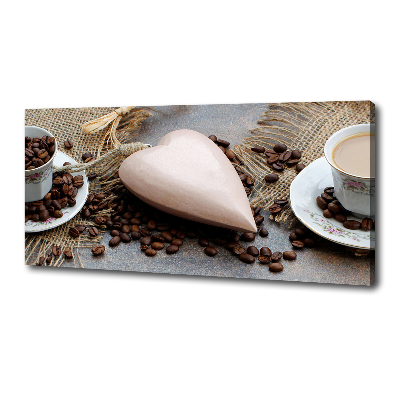 Foto quadro su tela Caffè con latte