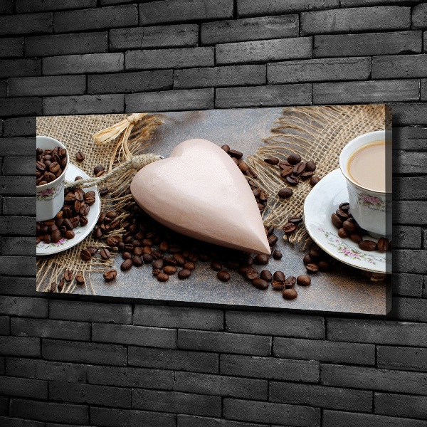 Foto quadro su tela Caffè con latte