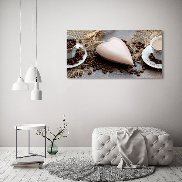 Foto quadro su tela Caffè con latte
