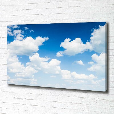 Foto quadro su tela Nuvole nel cielo