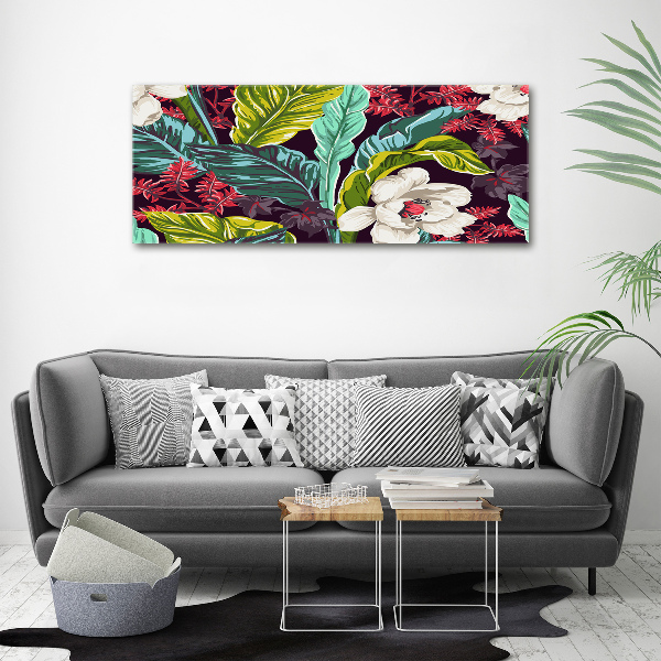 Quadro su tela Fiori tropicali