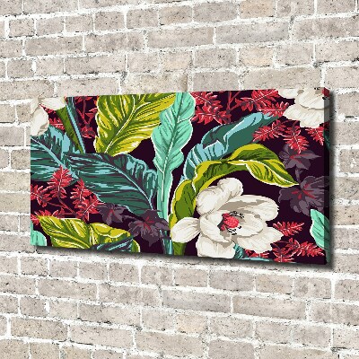Quadro su tela Fiori tropicali