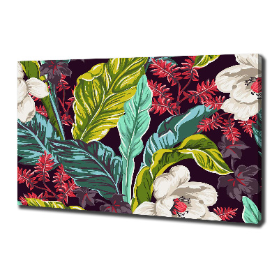 Quadro su tela Fiori tropicali