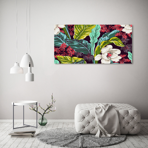 Quadro su tela Fiori tropicali