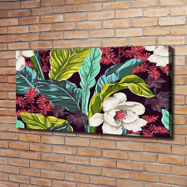 Quadro su tela Fiori tropicali