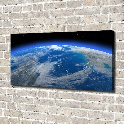 Quadro stampa su tela Pianeta Terra