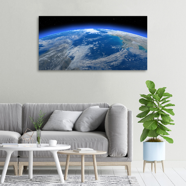 Quadro stampa su tela Pianeta Terra