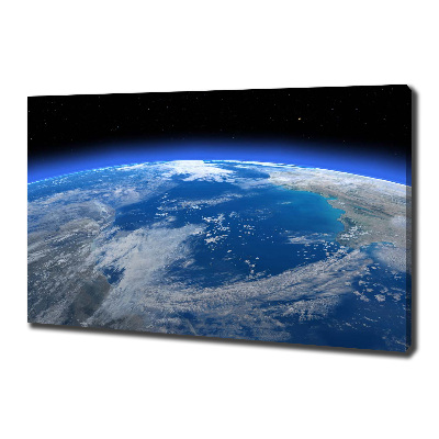Quadro stampa su tela Pianeta Terra