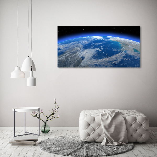 Quadro stampa su tela Pianeta Terra
