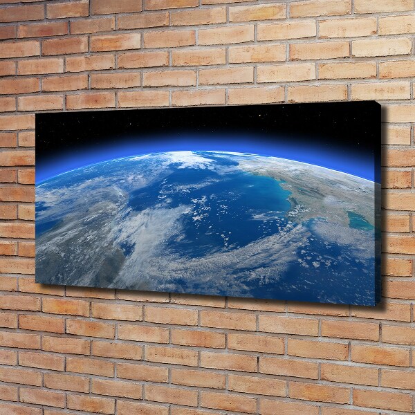 Quadro stampa su tela Pianeta Terra