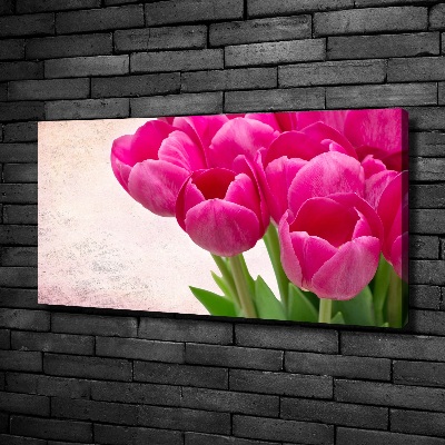 Quadro stampa su tela Giardino rosa