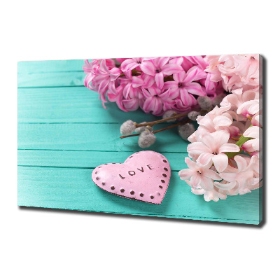 Quadro su tela Senza cuore