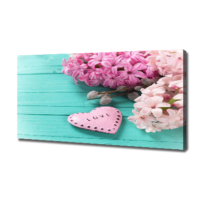 Quadro su tela Senza cuore