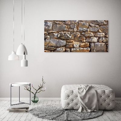 Foto quadro su tela Muro di pietra