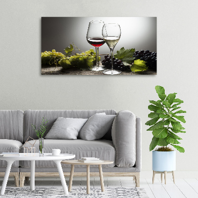 Foto quadro su tela Vino e uva
