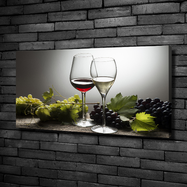 Foto quadro su tela Vino e uva