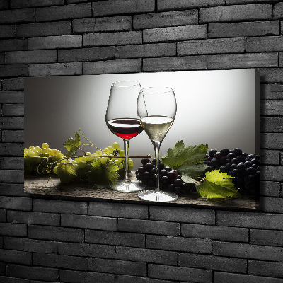 Foto quadro su tela Vino e uva