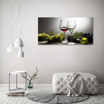 Foto quadro su tela Vino e uva