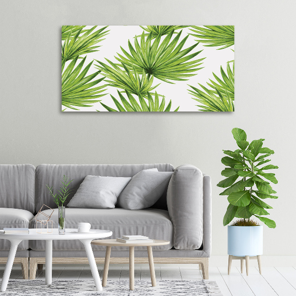Foto quadro su tela Foglie tropicali