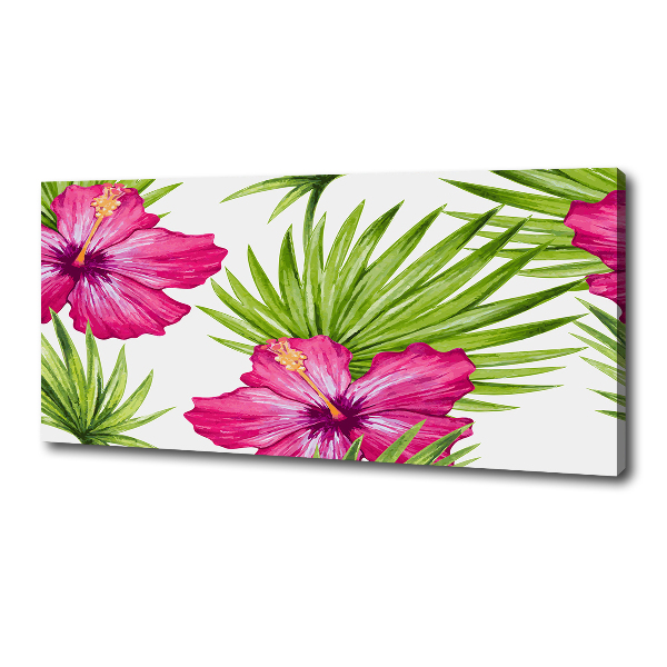 Quadro stampa su tela Fiori hawaiani