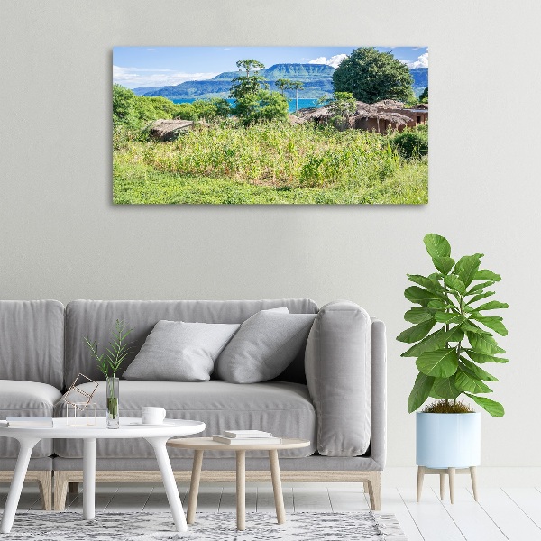 Foto quadro su tela Lago Malawi