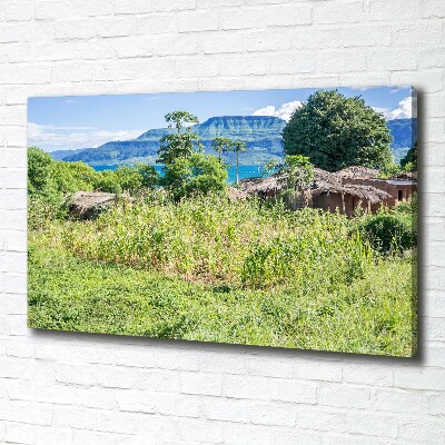 Foto quadro su tela Lago Malawi