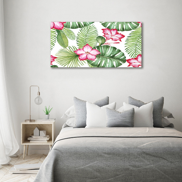 Quadro su tela Fiori tropicali