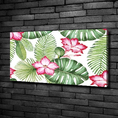 Quadro su tela Fiori tropicali