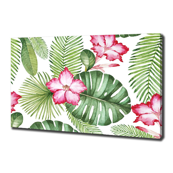 Quadro su tela Fiori tropicali