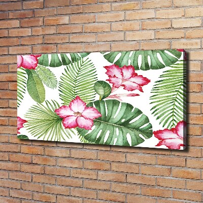 Quadro su tela Fiori tropicali