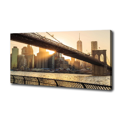 Foto quadro su tela Ponte di Brooklyn