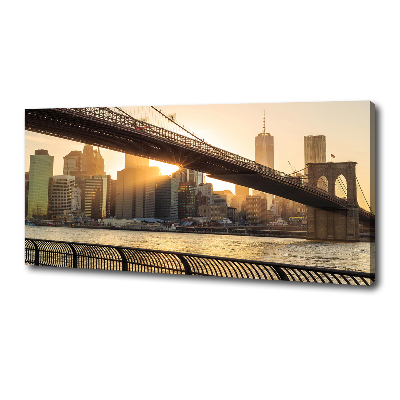 Foto quadro su tela Ponte di Brooklyn