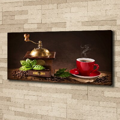 Foto quadro su tela Caffè e macinacaffè
