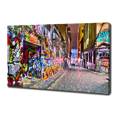 Foto quadro su tela Graffiti colorati