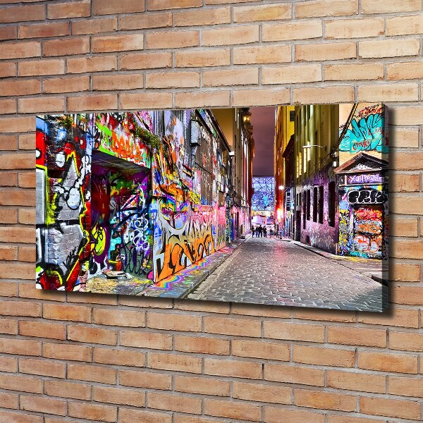 Foto quadro su tela Graffiti colorati