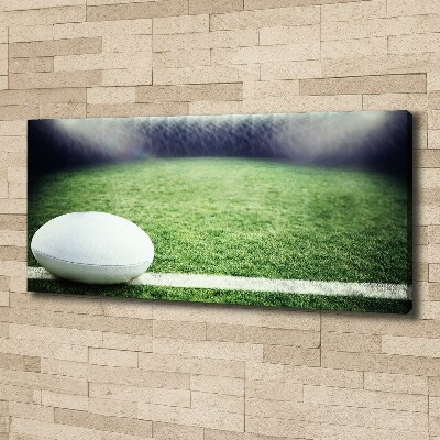 Quadro stampa su tela Palla da rugby