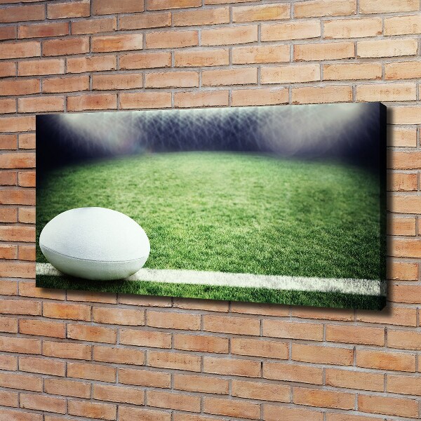 Quadro stampa su tela Palla da rugby
