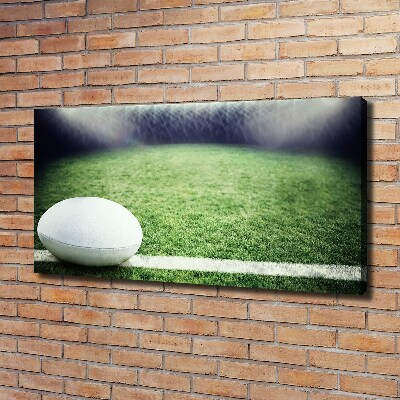 Quadro stampa su tela Palla da rugby