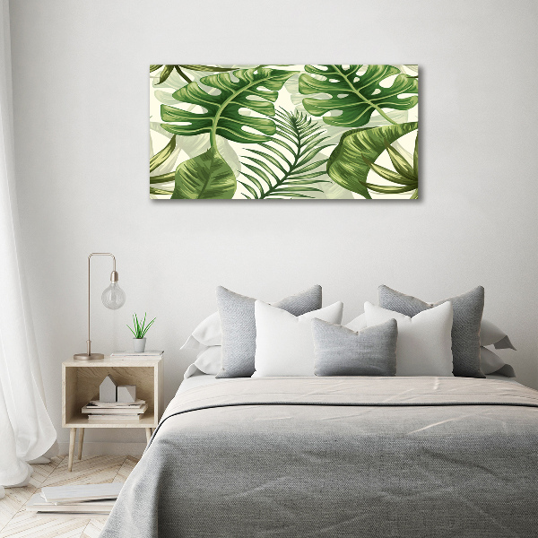Foto quadro su tela Foglie tropicali
