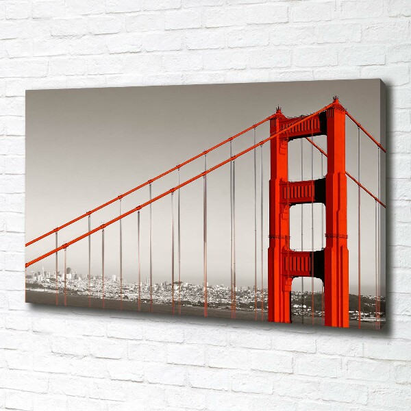 Quadro su tela Ponte di San Francisco