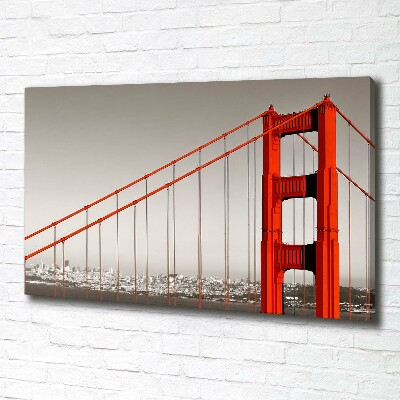 Quadro su tela Ponte di San Francisco