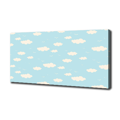 Foto quadro su tela Nuvole