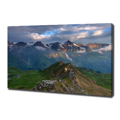Foto quadro su tela Cime montuose