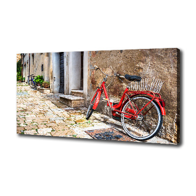 Quadro su tela Bicicletta rossa