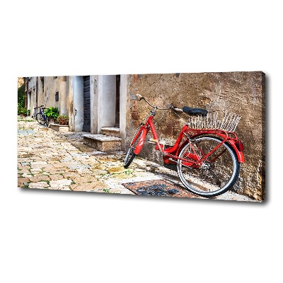 Quadro su tela Bicicletta rossa