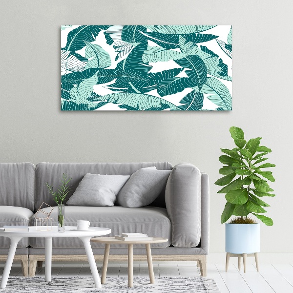 Foto quadro su tela Palme